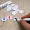 Dry & Wet Erase Blank Game Tokens (1 Inch) - Image 2