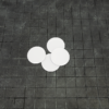 2 Inch Blank White Round Tokens - Image 2