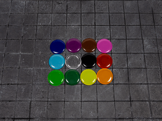 Build Your Own Bundle (1 Inch Color Tokens) - Tactical Tokens